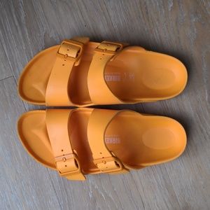 Eva Birkenstocks in Papaya - Size 38